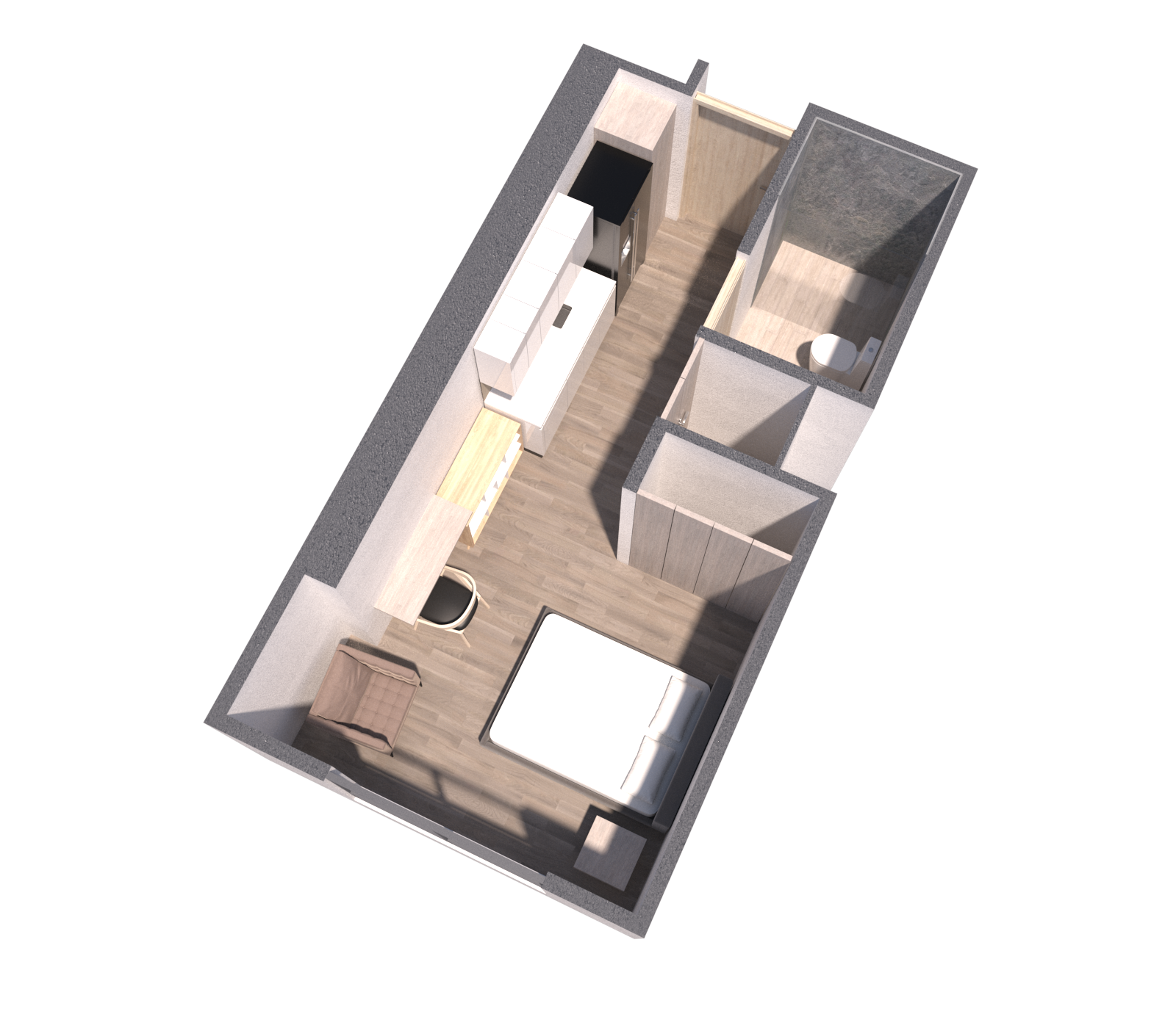 Plano del apartamento